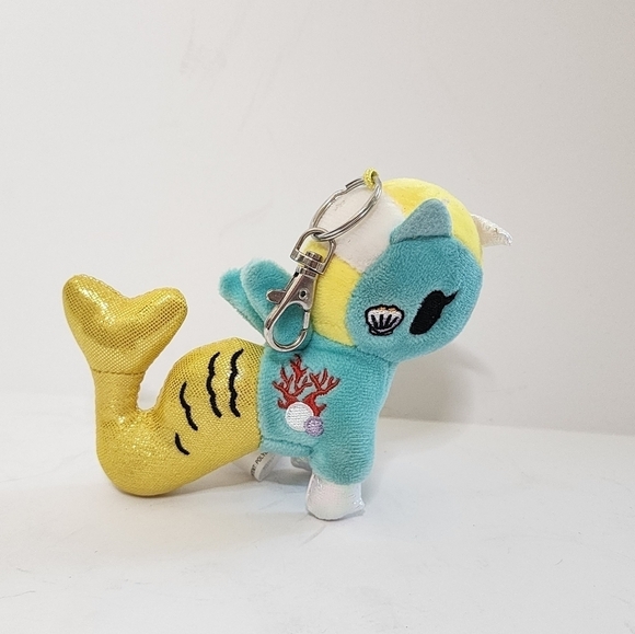 Tokidoki Sea Green Mermicorno Plush Keychain - Picture 2 of 4